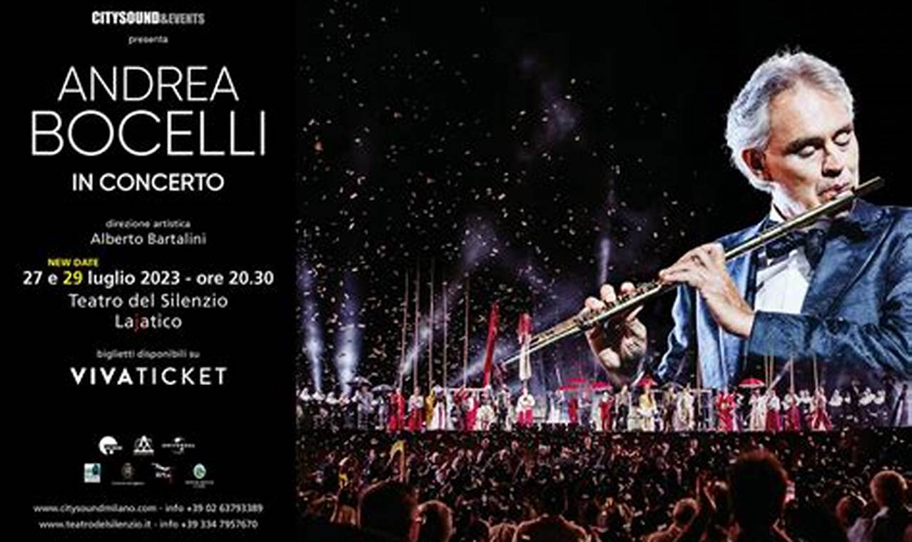Matteo Bocelli Concerts 2024