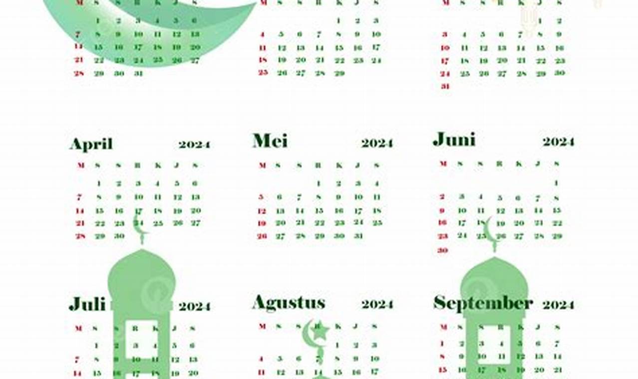 May 2024 Islamic Calendar Images