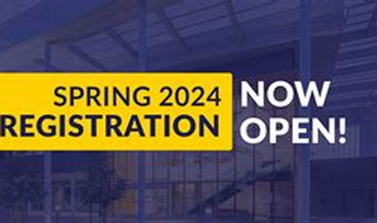 Mcc Spring 2024 Registration