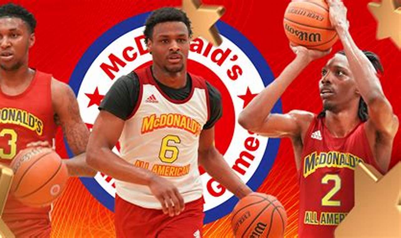 Mcdonald'S All American Basketball 2024