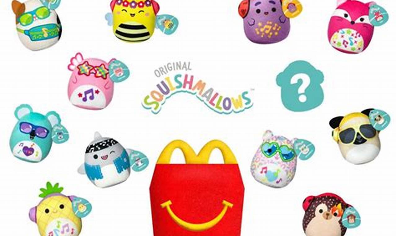 Mcdonald'S Squishmallow Happy Meal 2024 Release Date