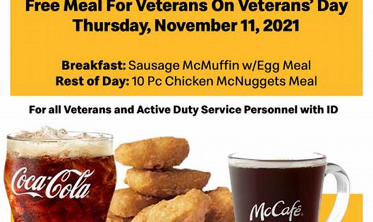 Mcdonalds Veterans Day 2024
