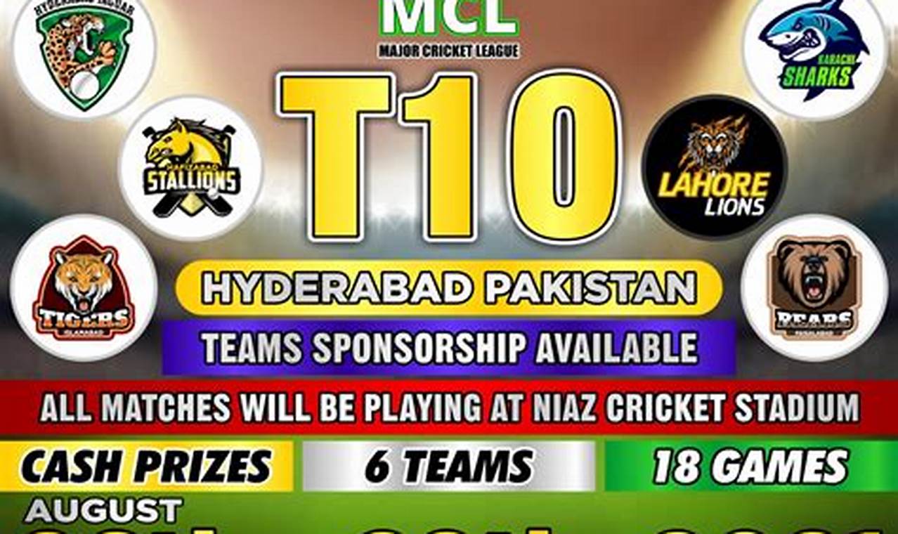 Mcl Cricket League 2024
