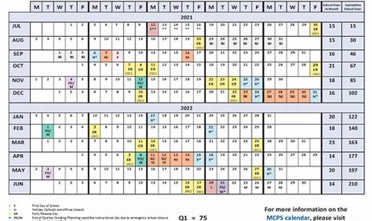 Mcps Calendar 2024-2025