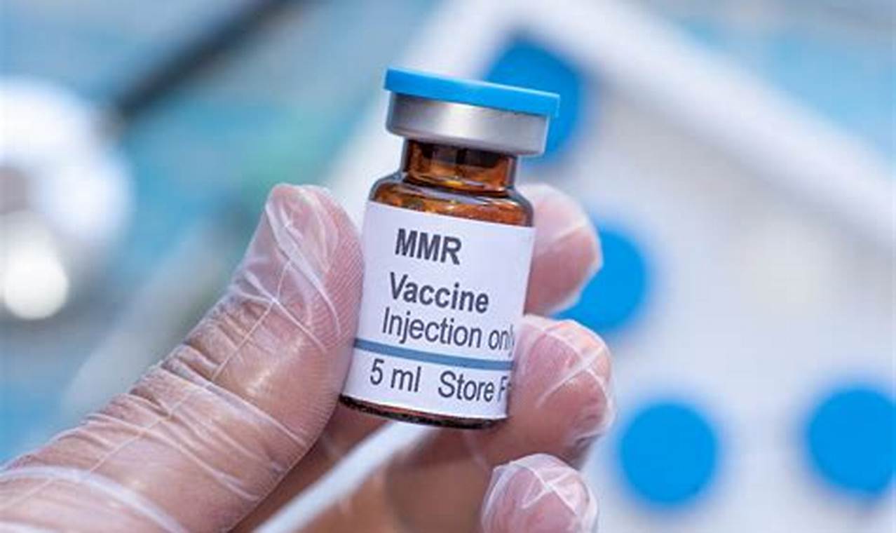 Measles, mumps, and rubella (MMR) vaccine