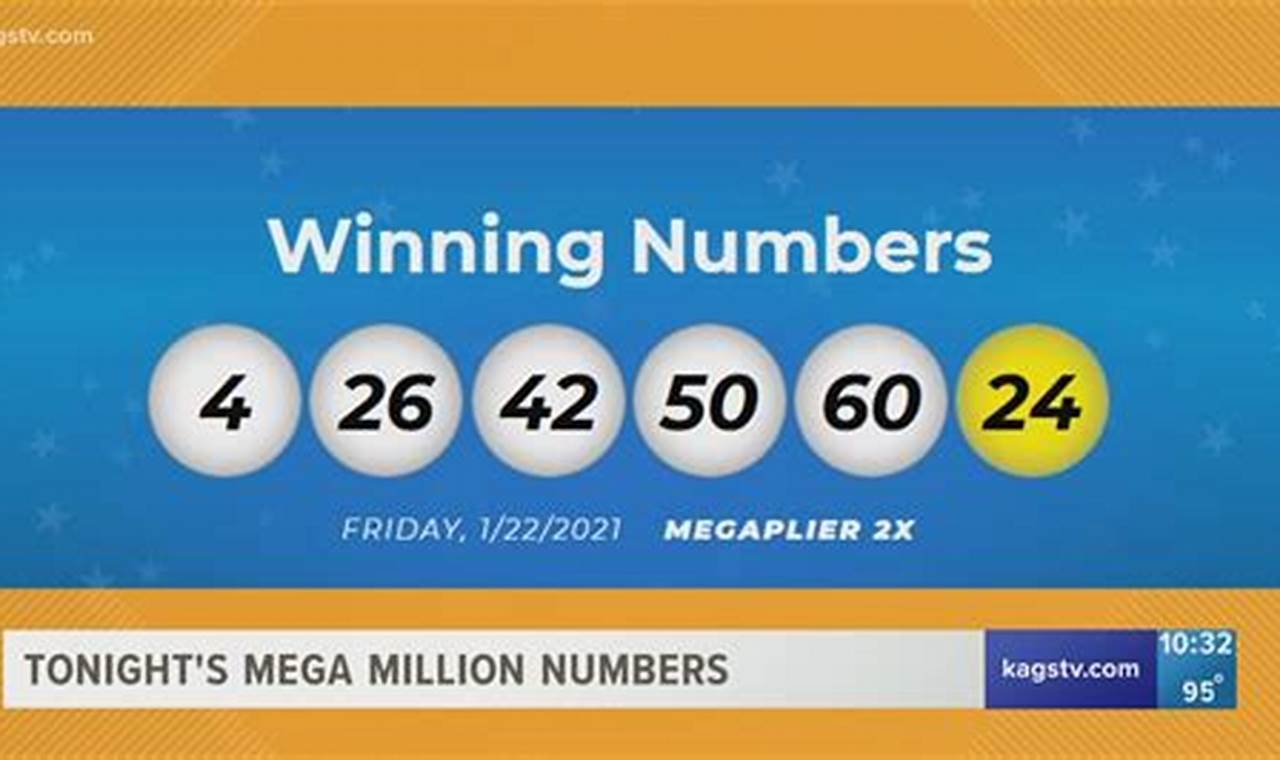 Mega Millions Numbers Dec 22 2024 Numbers