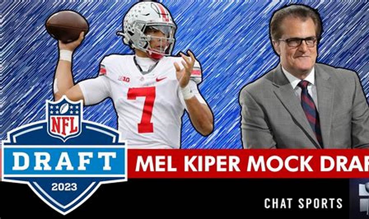 Mel Kiper'S Nfl Mock Draft 2024 Updated