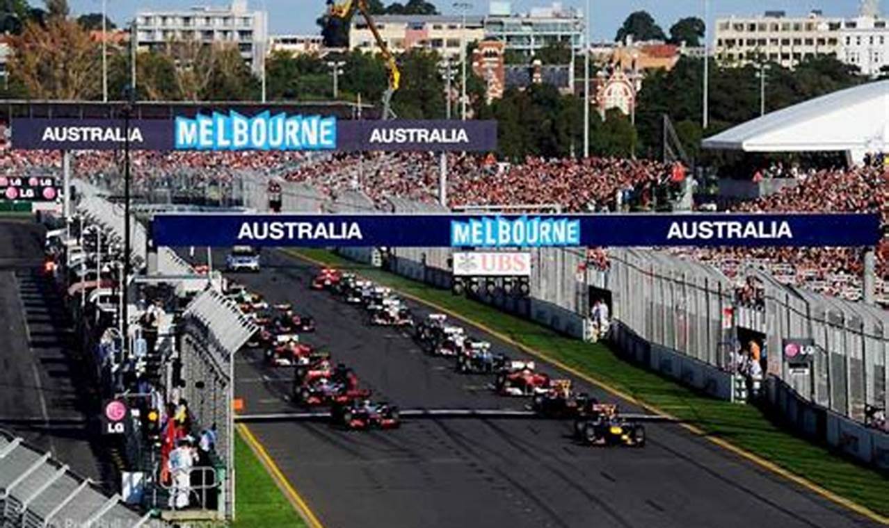 Melbourne F1 Race 2024