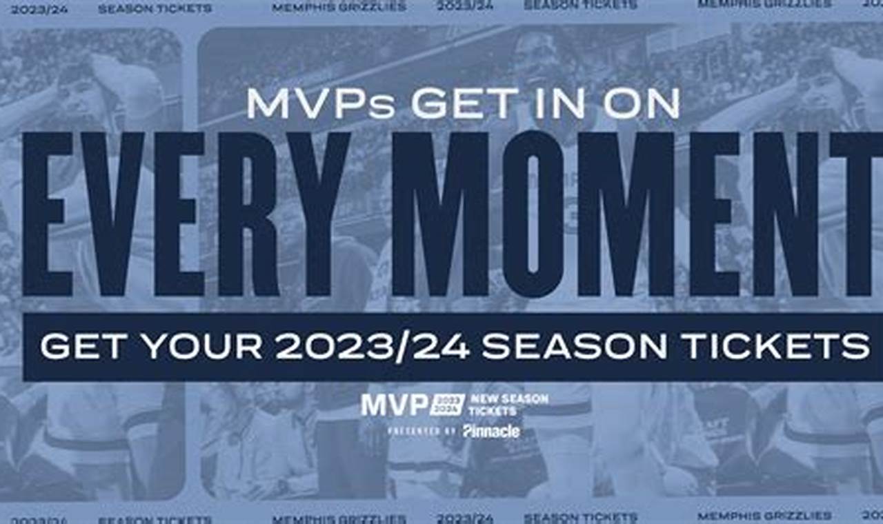 Memphis Grizzlies 2024 Season Tickets