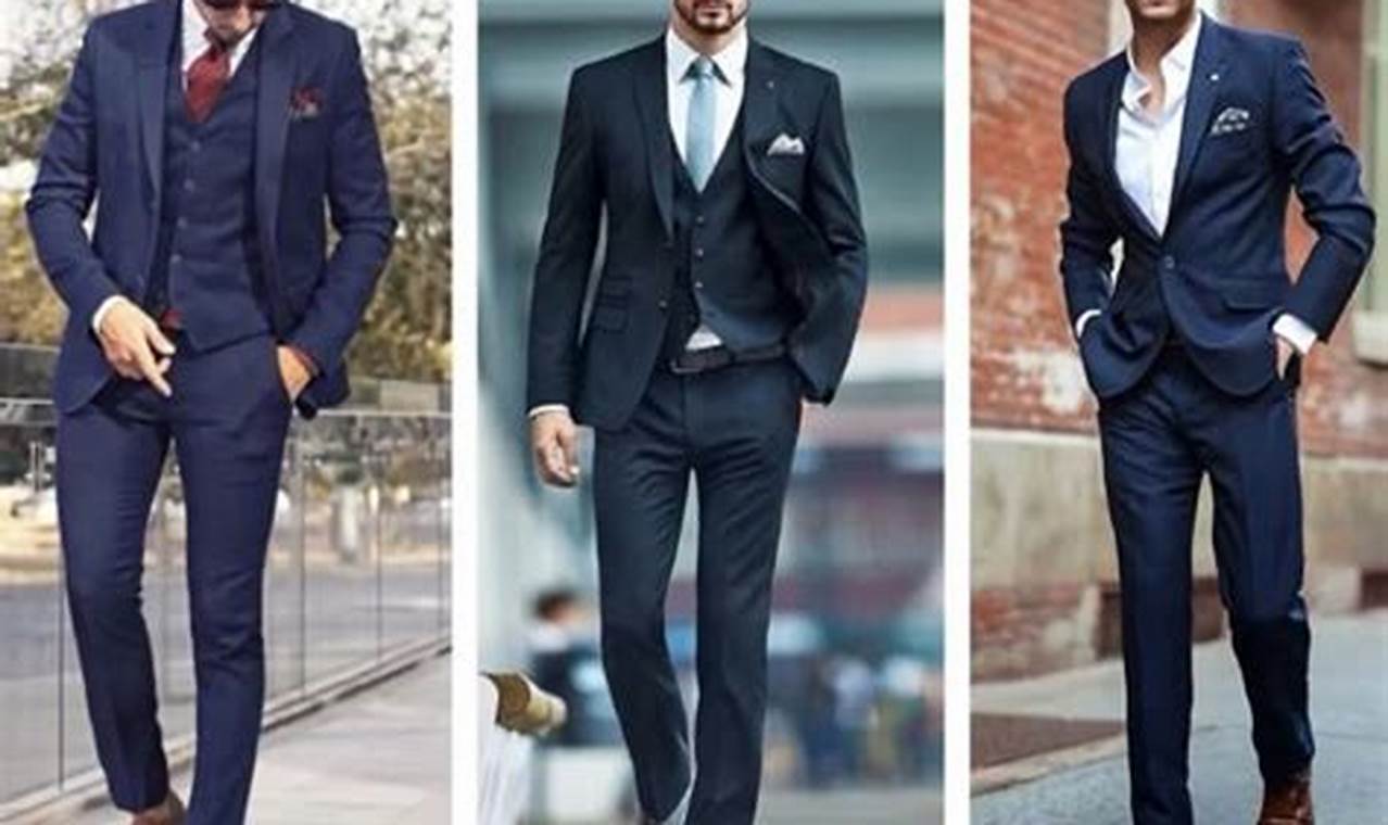 Men's Suit Trends 2024