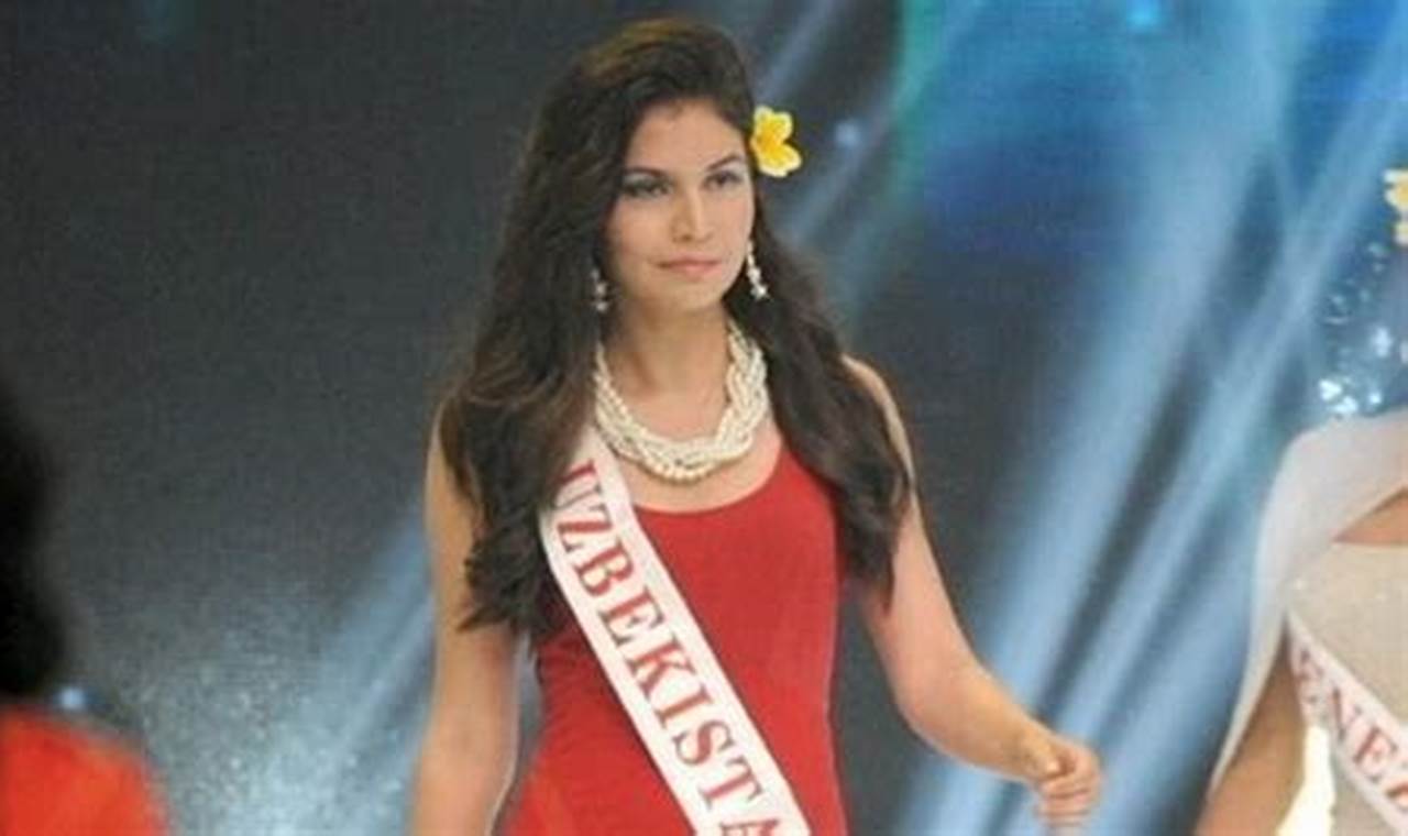 Mengenal Kontes Kecantikan Miss Uzbekistan