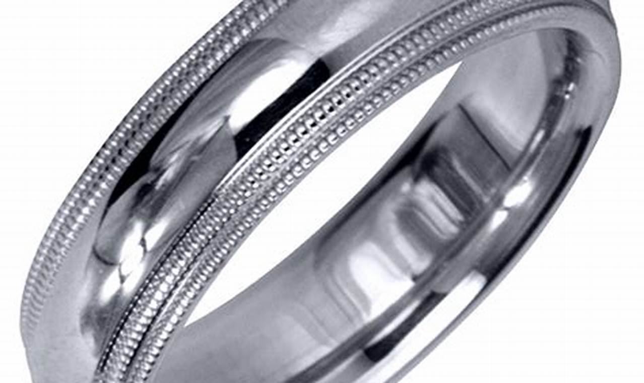Discover the Perfect Wedding Band: Men's White Gold Options at Walmart