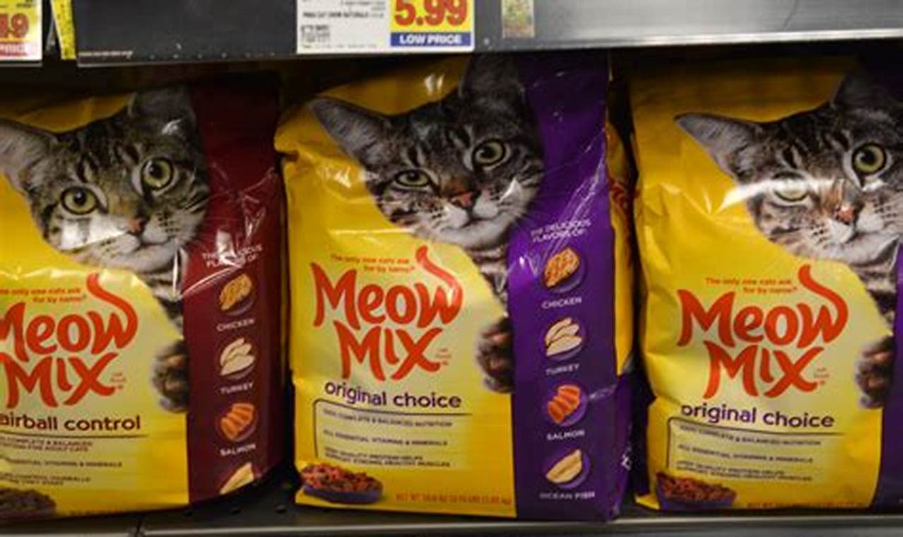 Meow Mix Cat Food Recall 2024