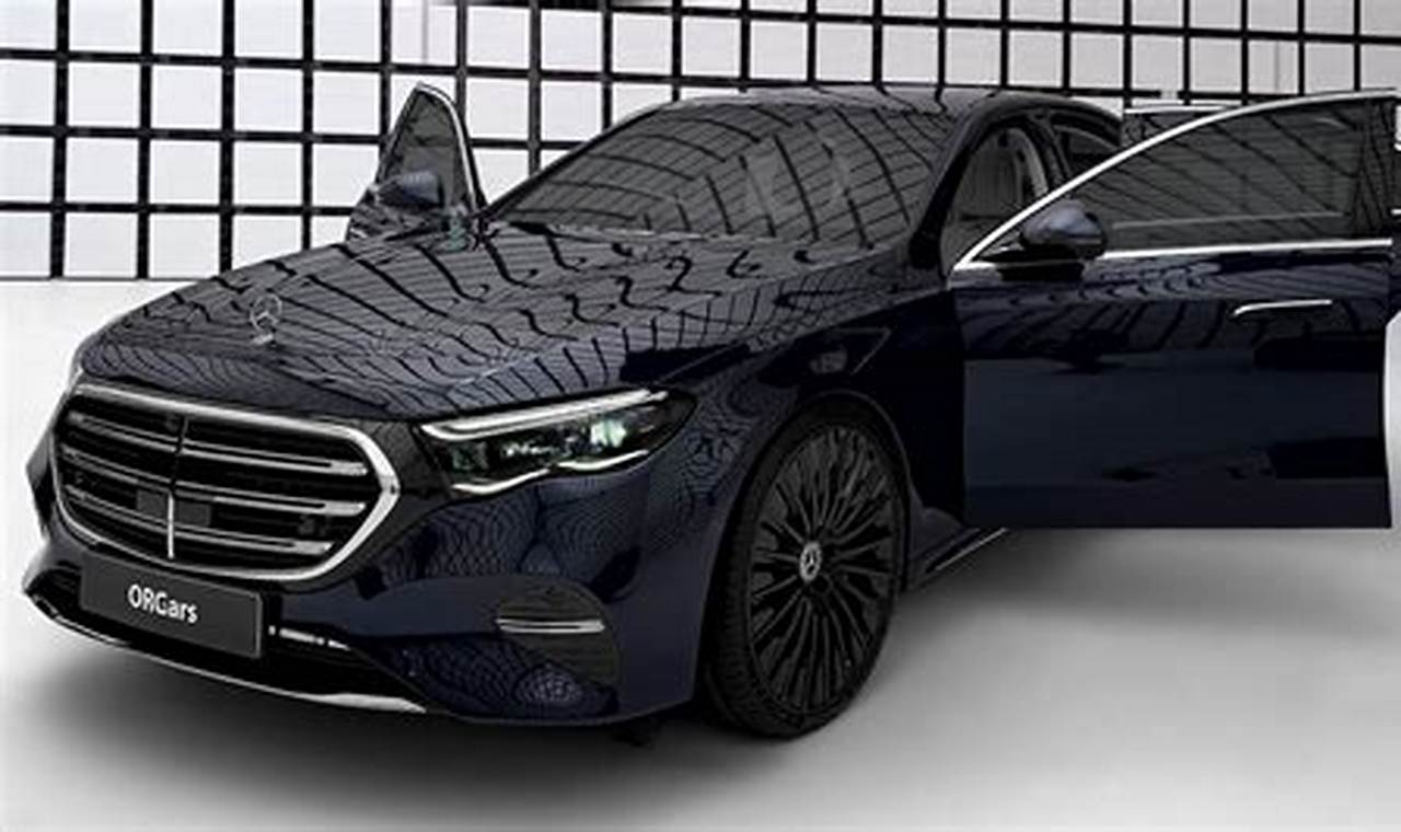 Mercedes Benz Sedan Models 2024