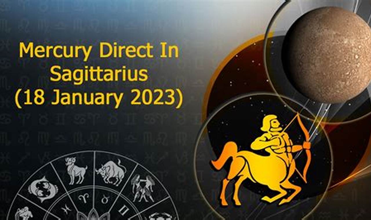 Mercury Direct In Sagittarius 2024