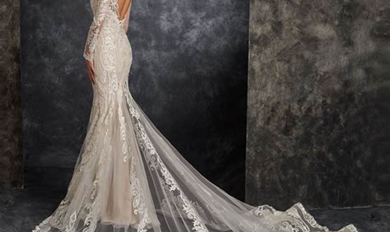 Unveiling the Enchanting World of Mermaid Wedding Dresses with Sleeves