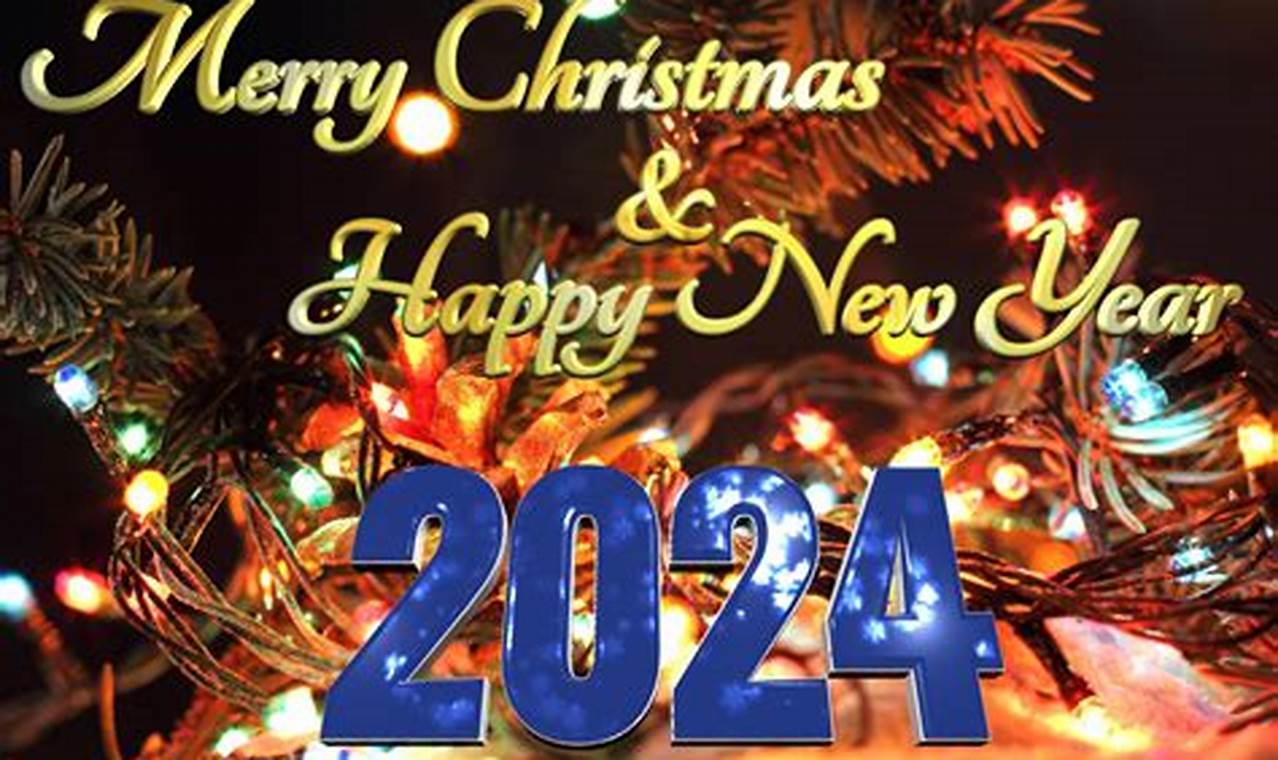 Merry Christmas And Happy New Year 2024