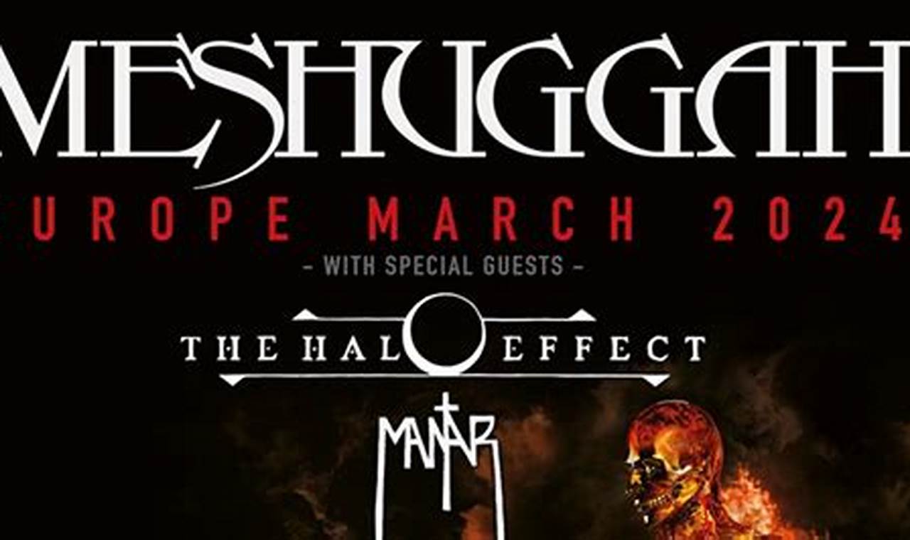 Meshuggah Tour 2024 Setlist