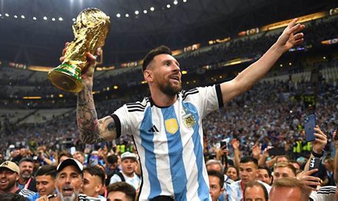 Messi World Cup 2024 Wallpaper 4k