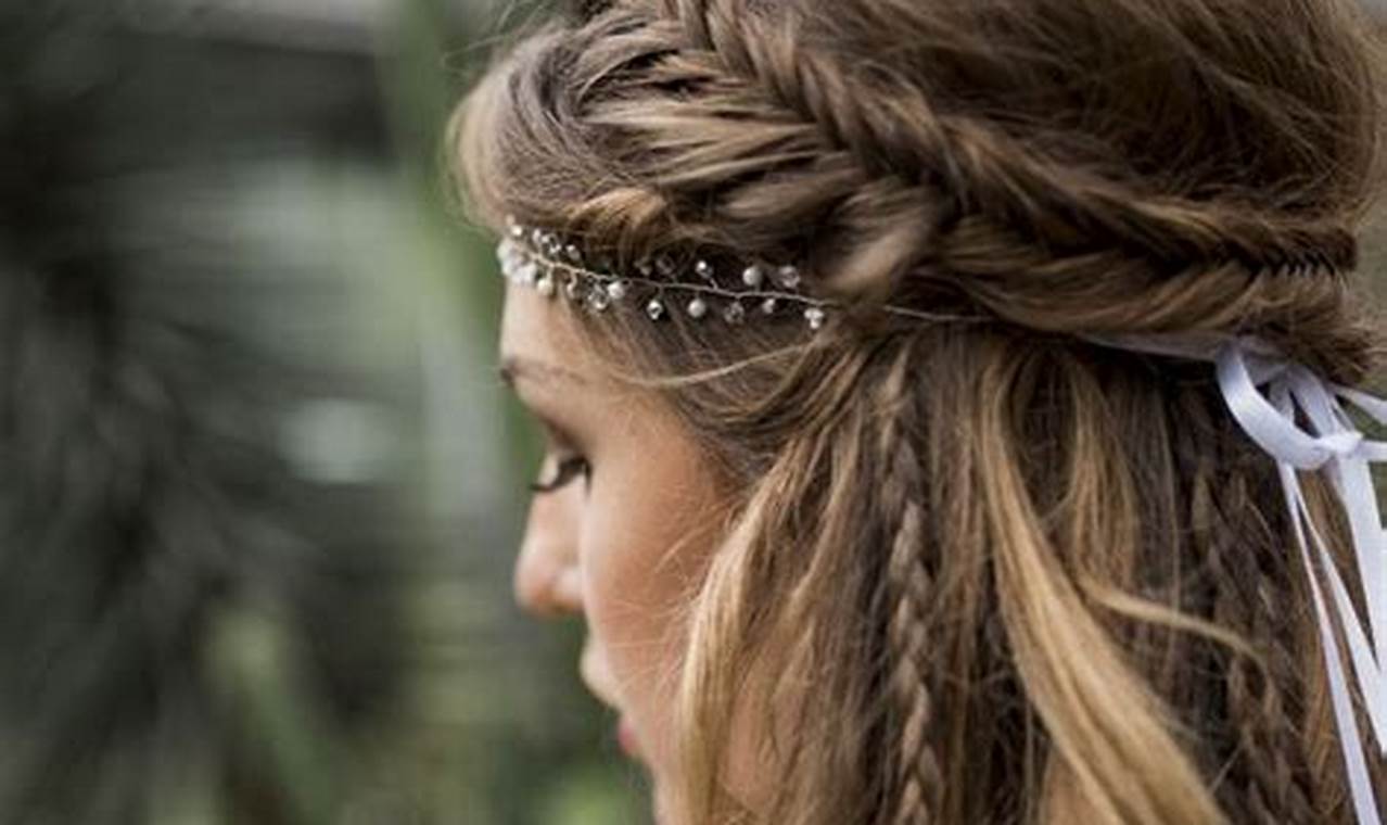 Discover the Enchanting Beauty of Messy Half Up Half Down Wedding Hairstyles
