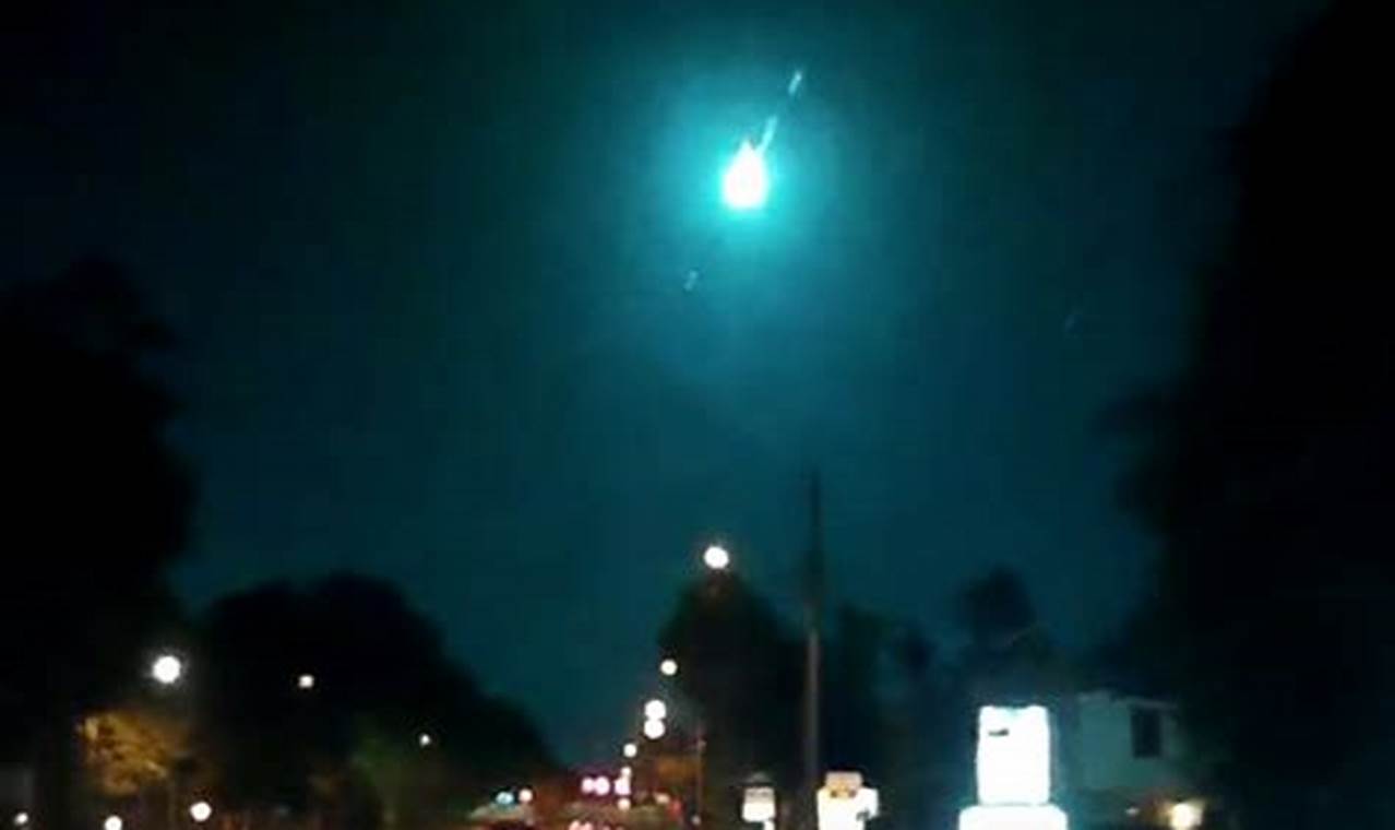 Meteor Sighting Last Night 2024 Near Me