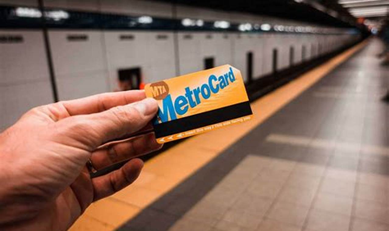 Metrocard New York 2024