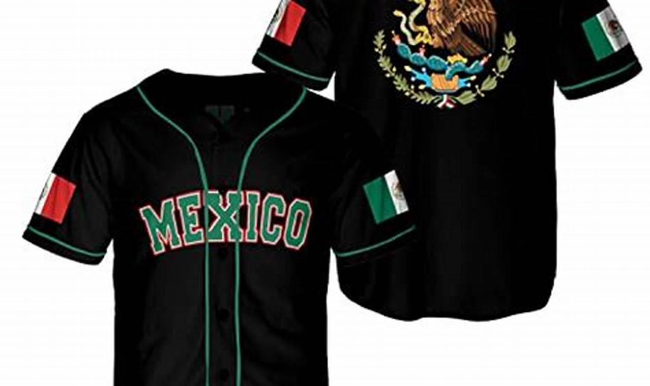 Mexico Baseball Blue Jersey 2024