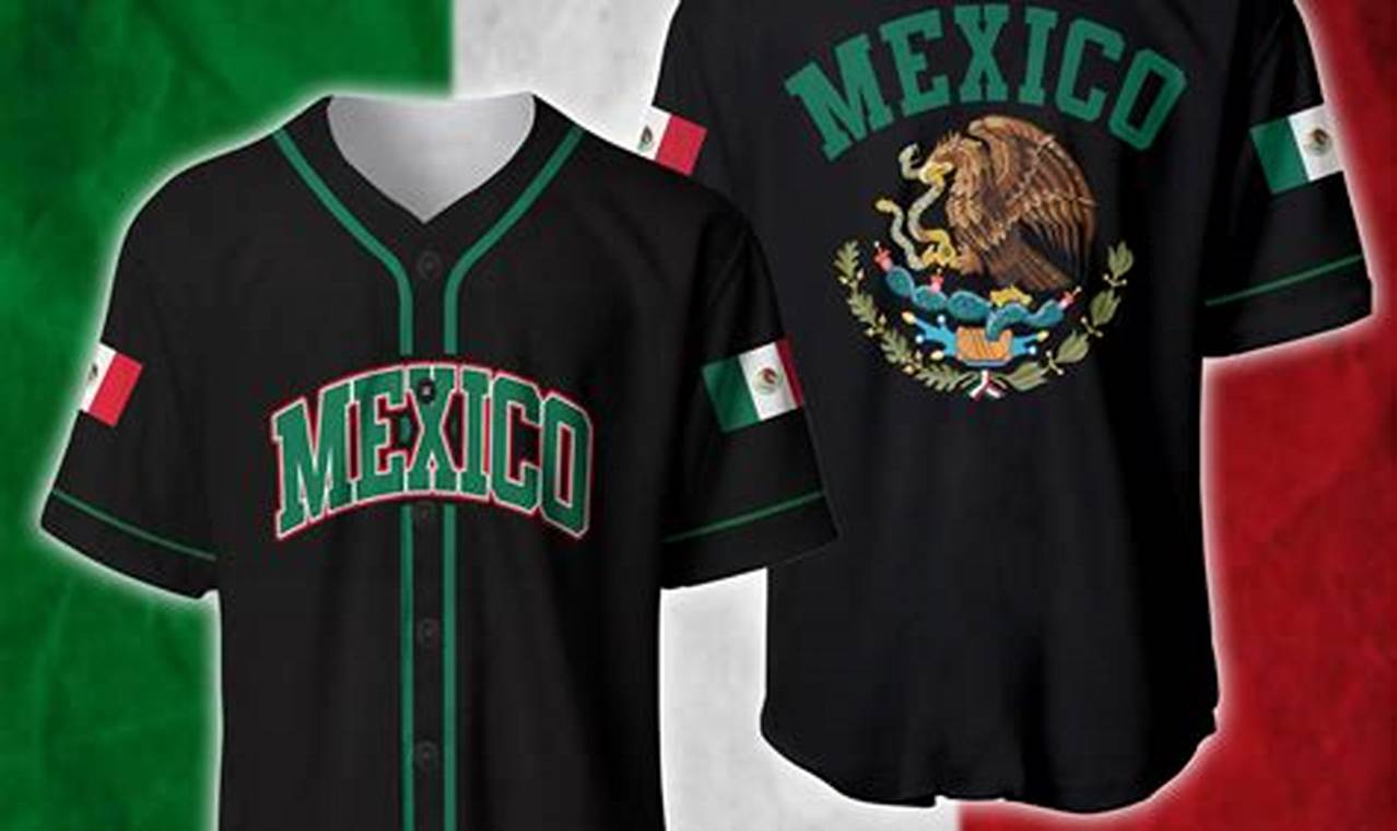 Mexico Baseball Jersey 2024 Original