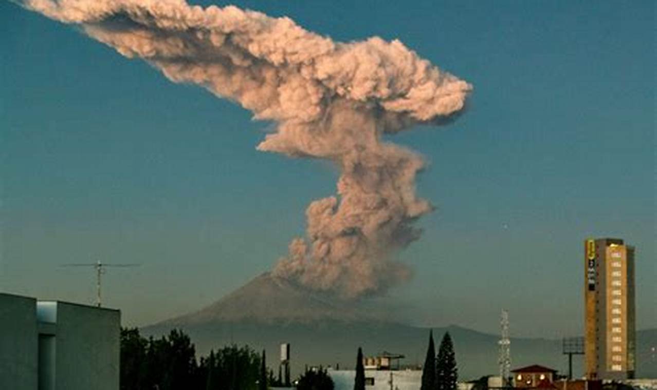 Mexico City Volcano Eruption 2024