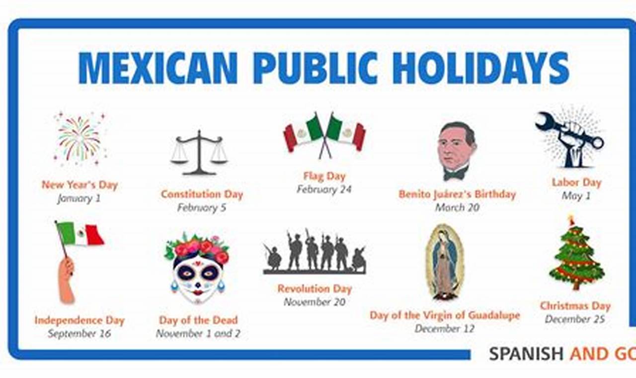 Mexico Holidays June 2024