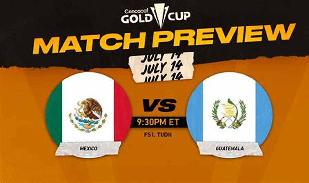 Mexico Vs Guatemala 2024 World Cup