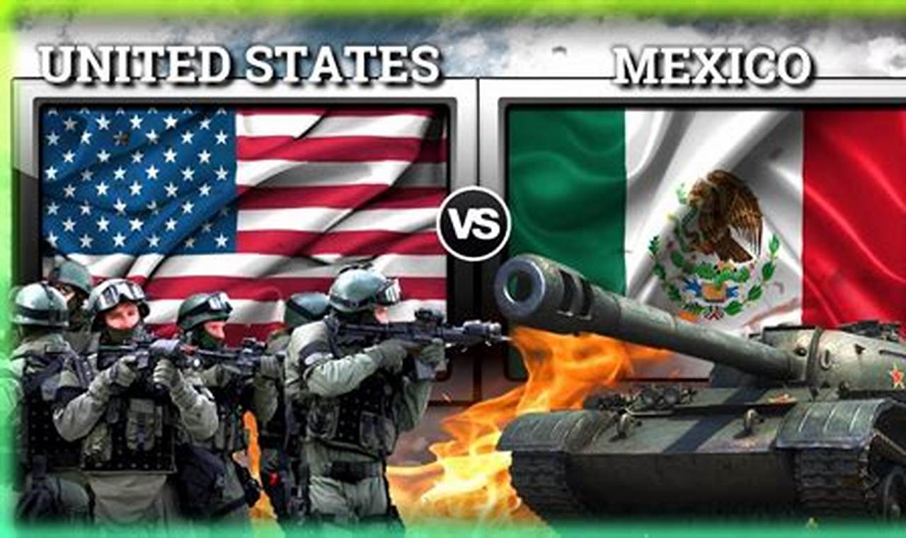 Mexico Vs Usa War 2024