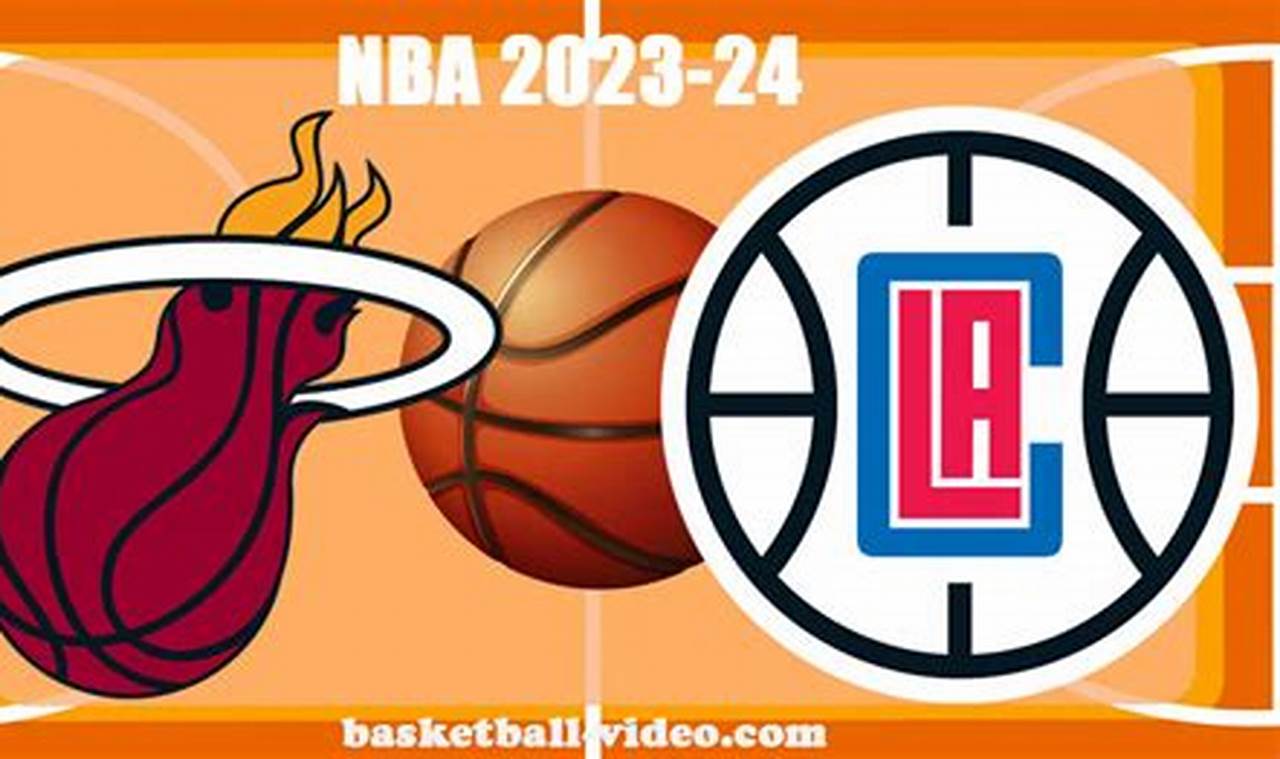 Miami Heat Games January 2024