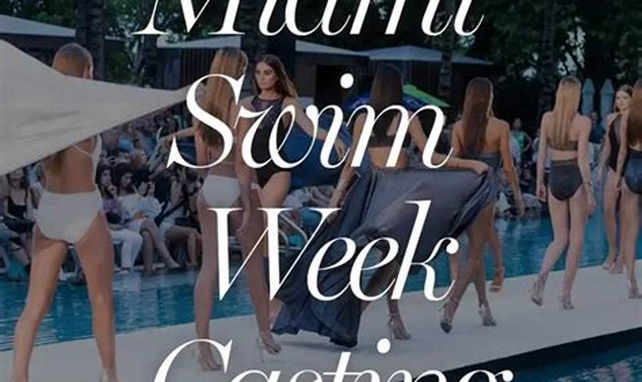 Miami Swim Week 2024 Models