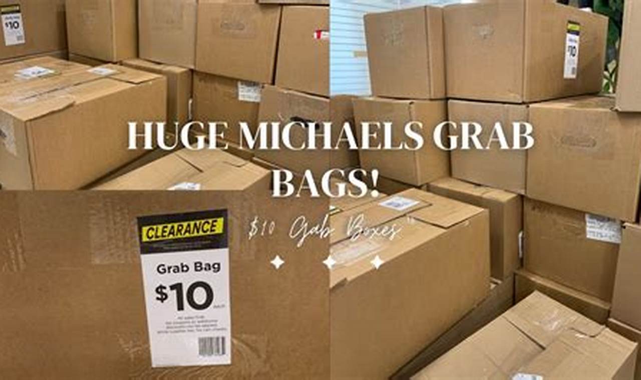 Michaels Grab Boxes 2024