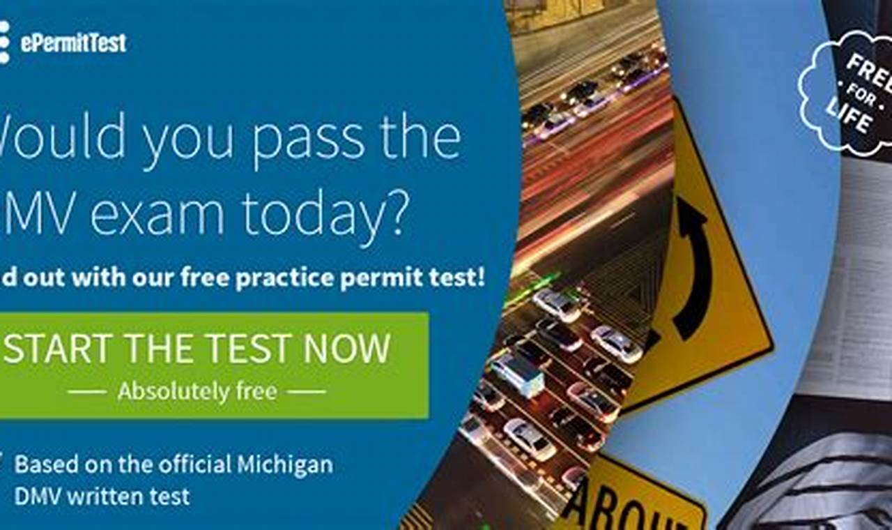 Michigan Driving Test 2024