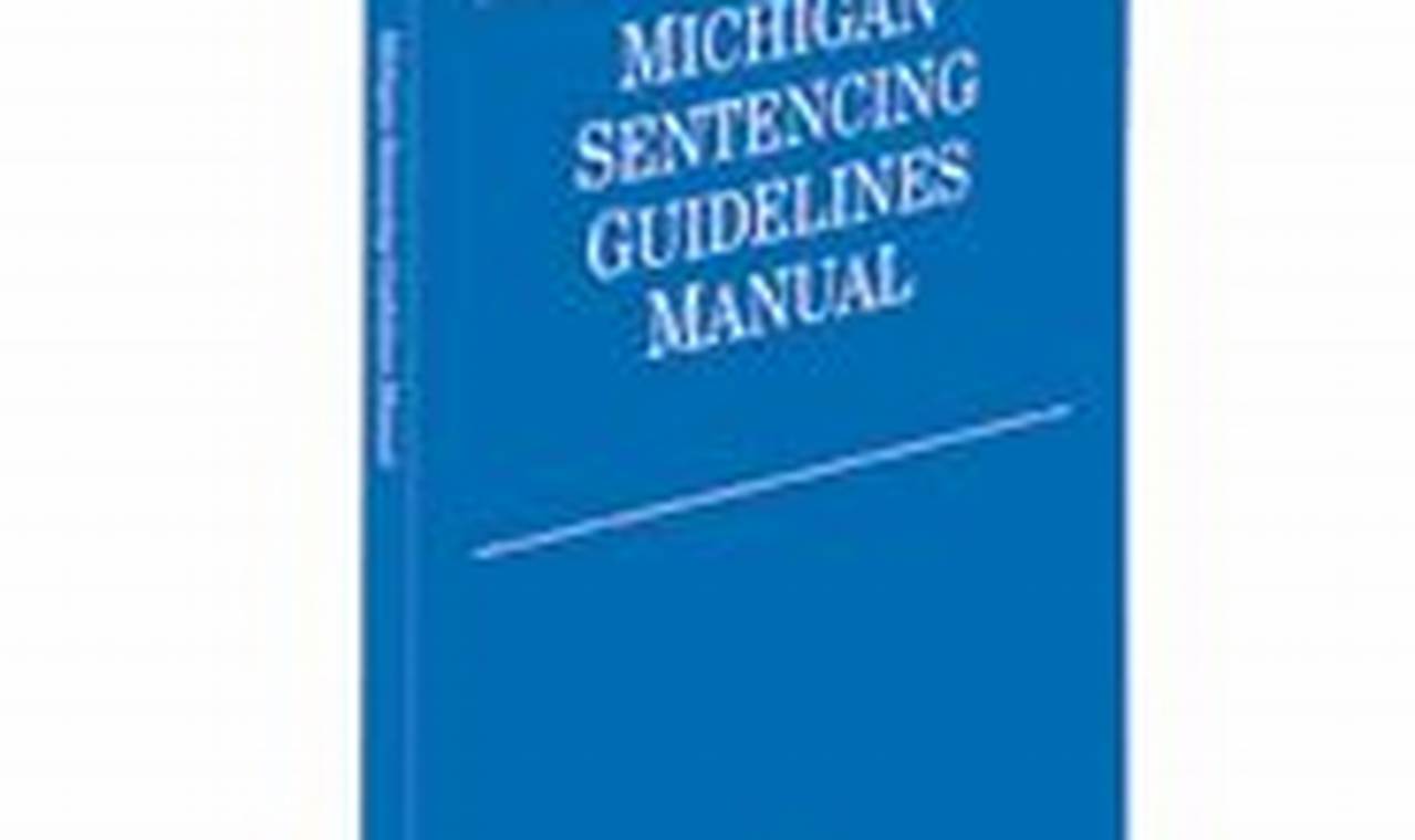 Michigan Sentencing Guidelines 2024