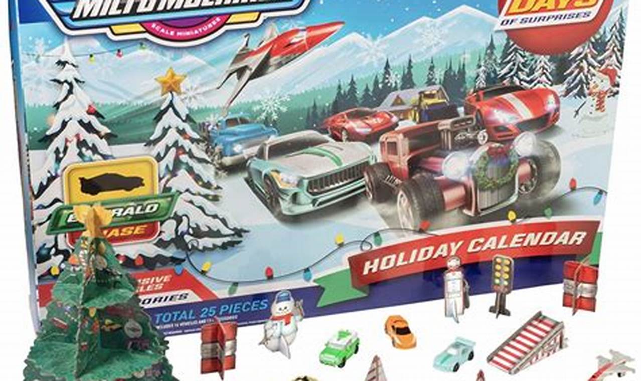 Micro Machines Advent Calendar 2024