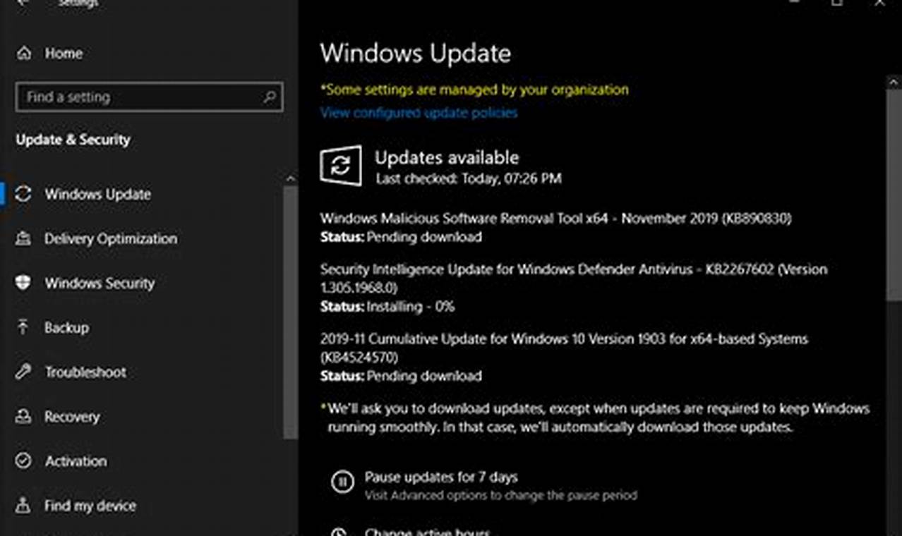 Microsoft Windows Security Update For January 2024
