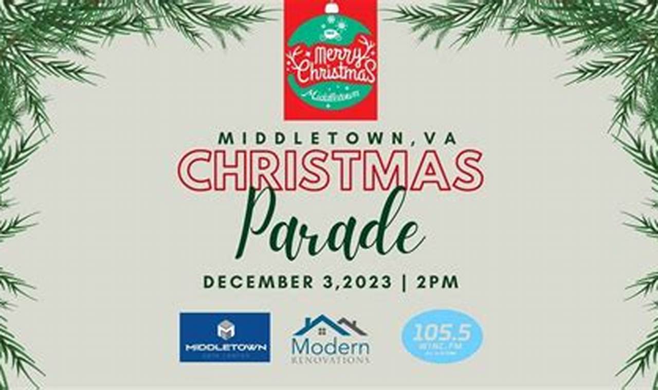 Middletown Christmas Parade 2024 Schedule