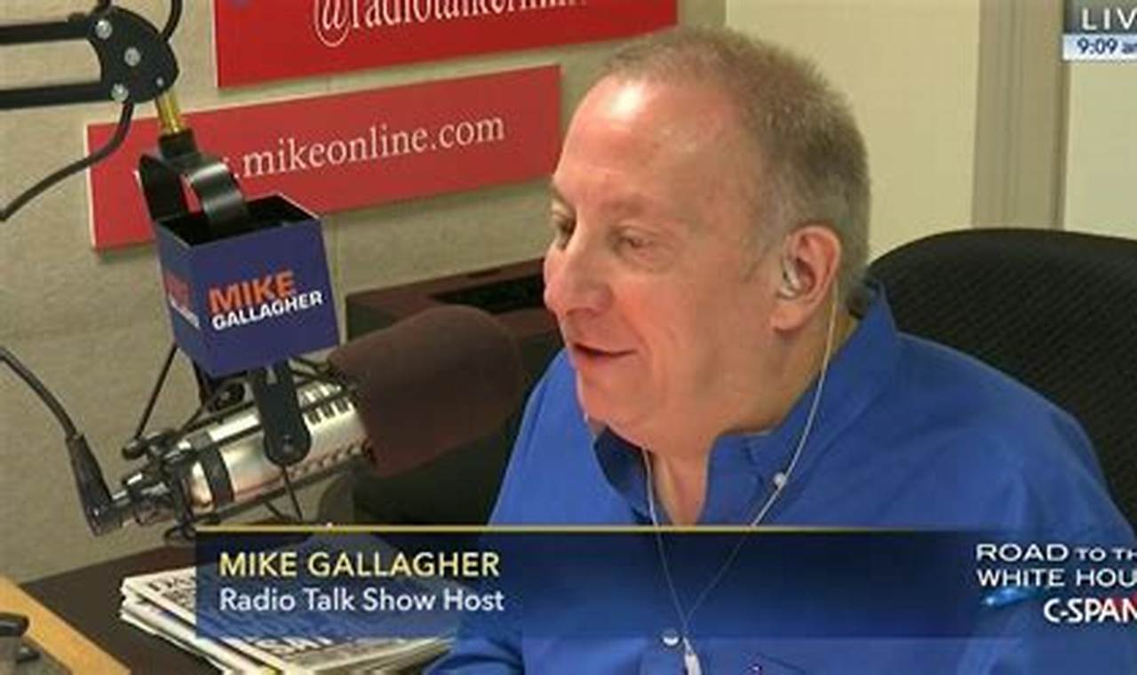 Mike Gallagher Radio Show Phone Number