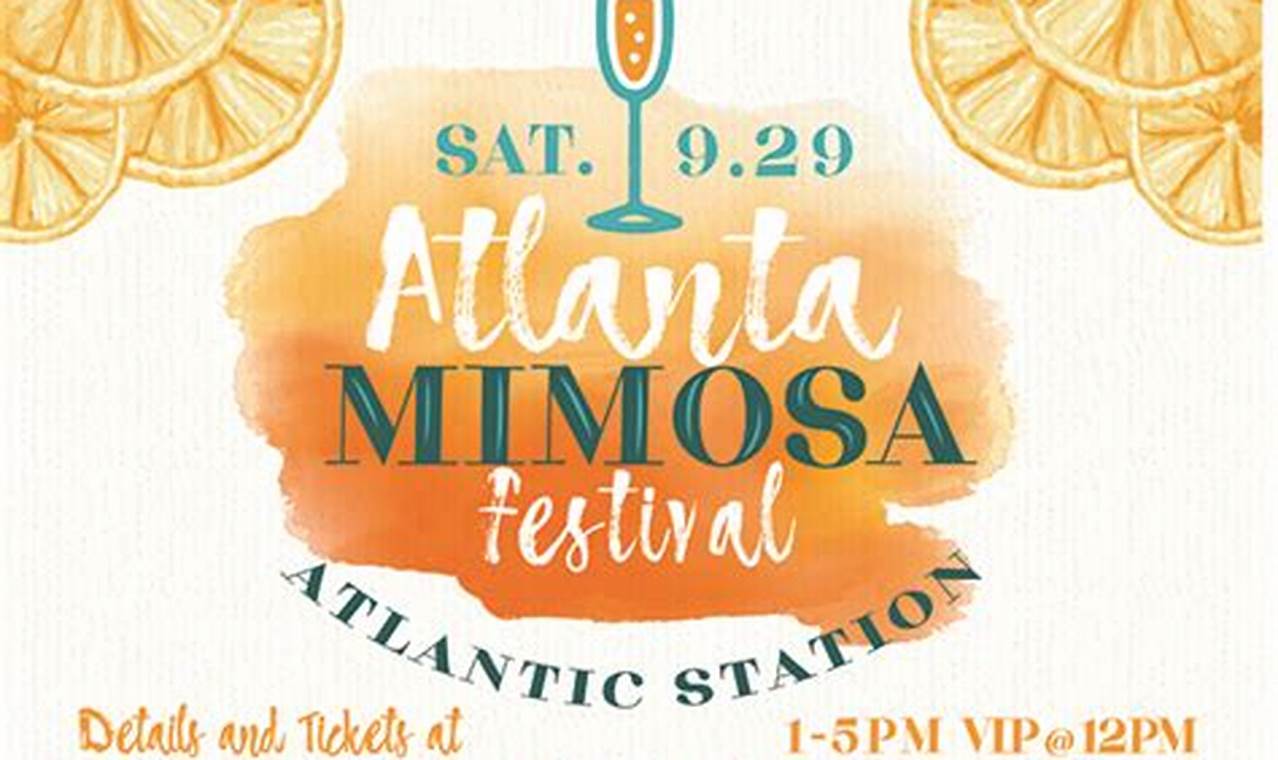 Mimosa Festival 2024 Atlanta