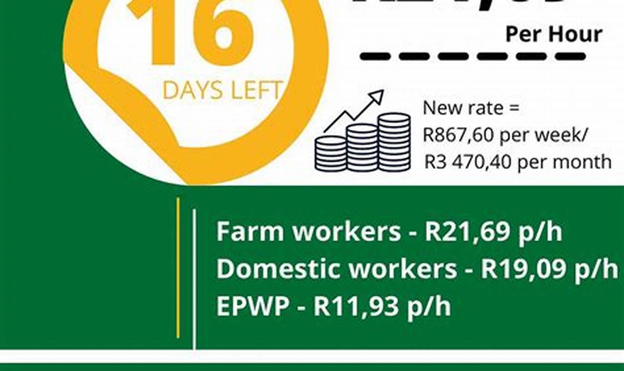 Minimum Wage 2024 South Africa Comparison