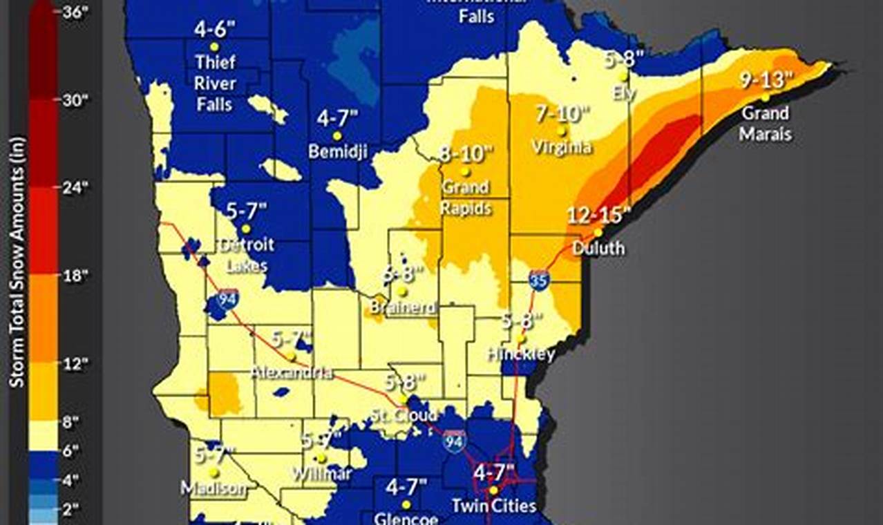 Minnesota Record Snowfall 2024