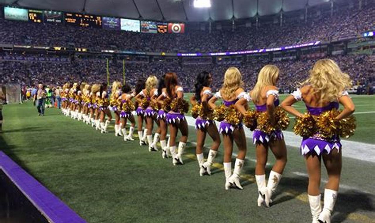 Minnesota Vikings Cheerleaders Calendar 2024