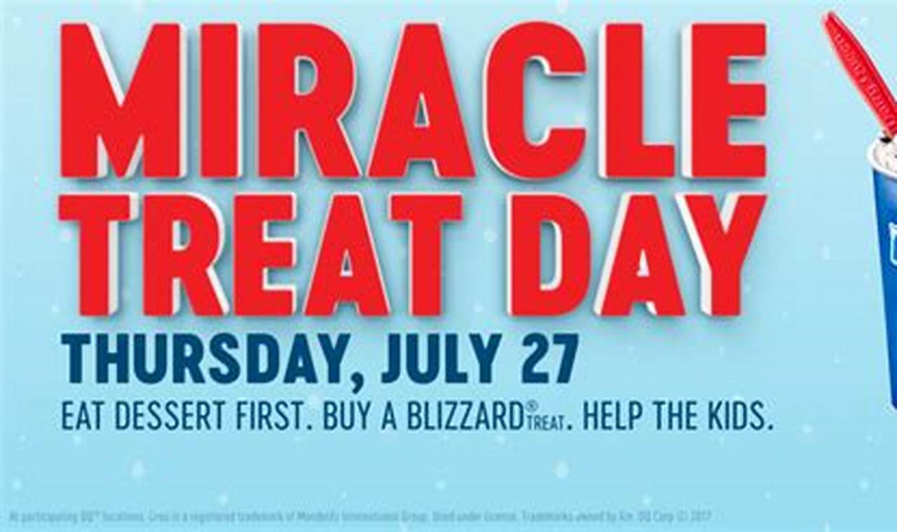 Miracle Treat Day 2024