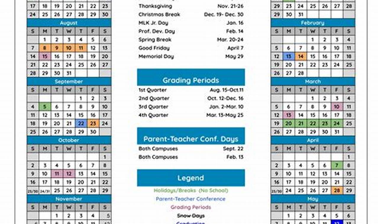 Misd Calendar 24-25