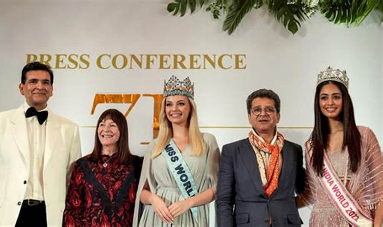 Miss World 2024 Date And Venue