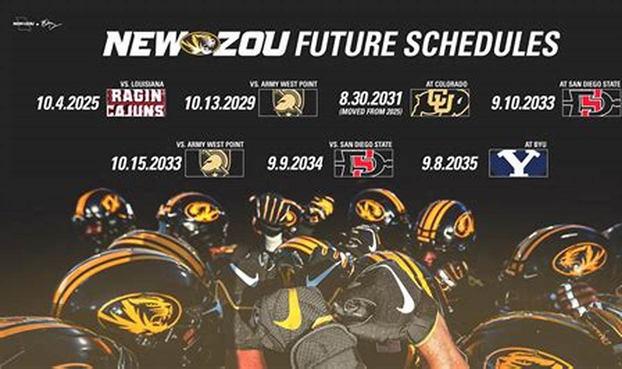 Mizzou Schedule 2024