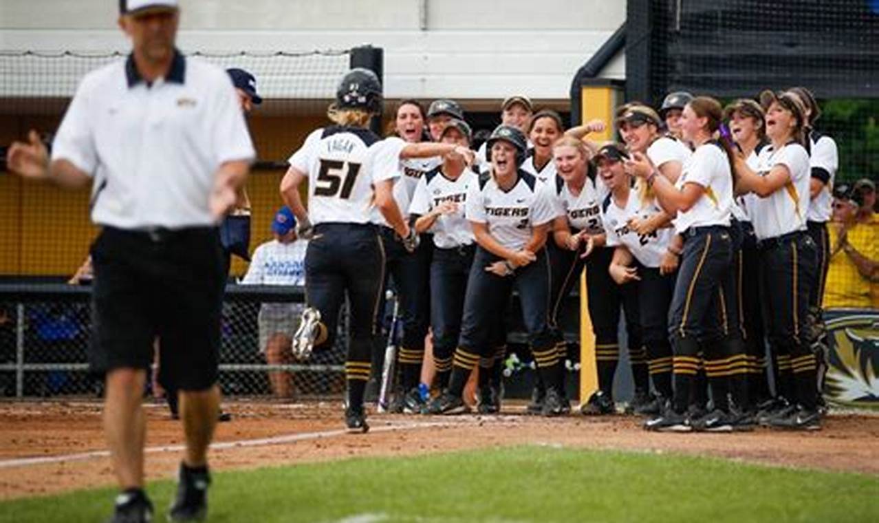 Mizzou Softball 2024 2024 Schedule